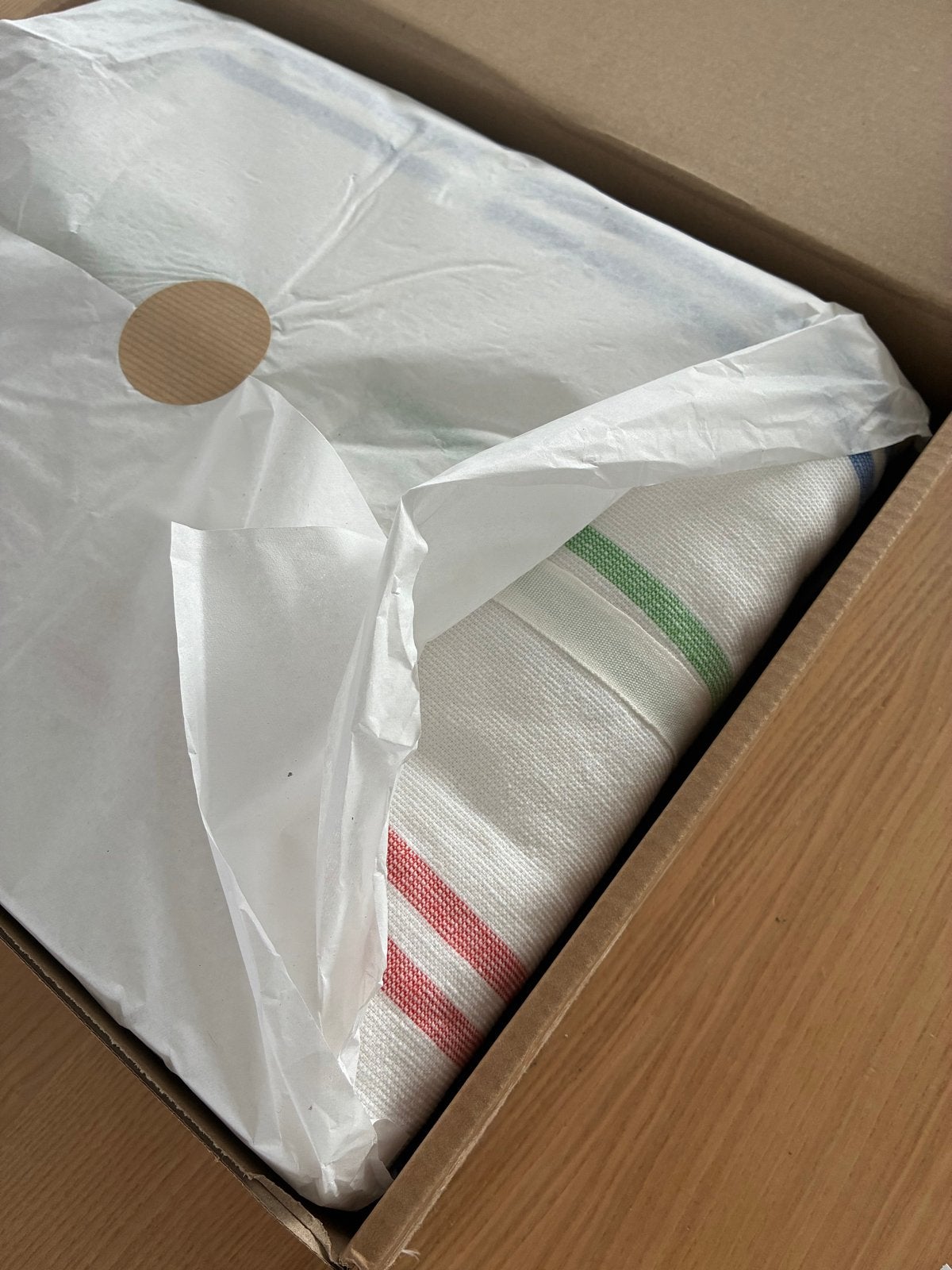 2 hammamdoeken gestreept - nieuw in verpakking, Ophalen of Verzenden, Nieuw