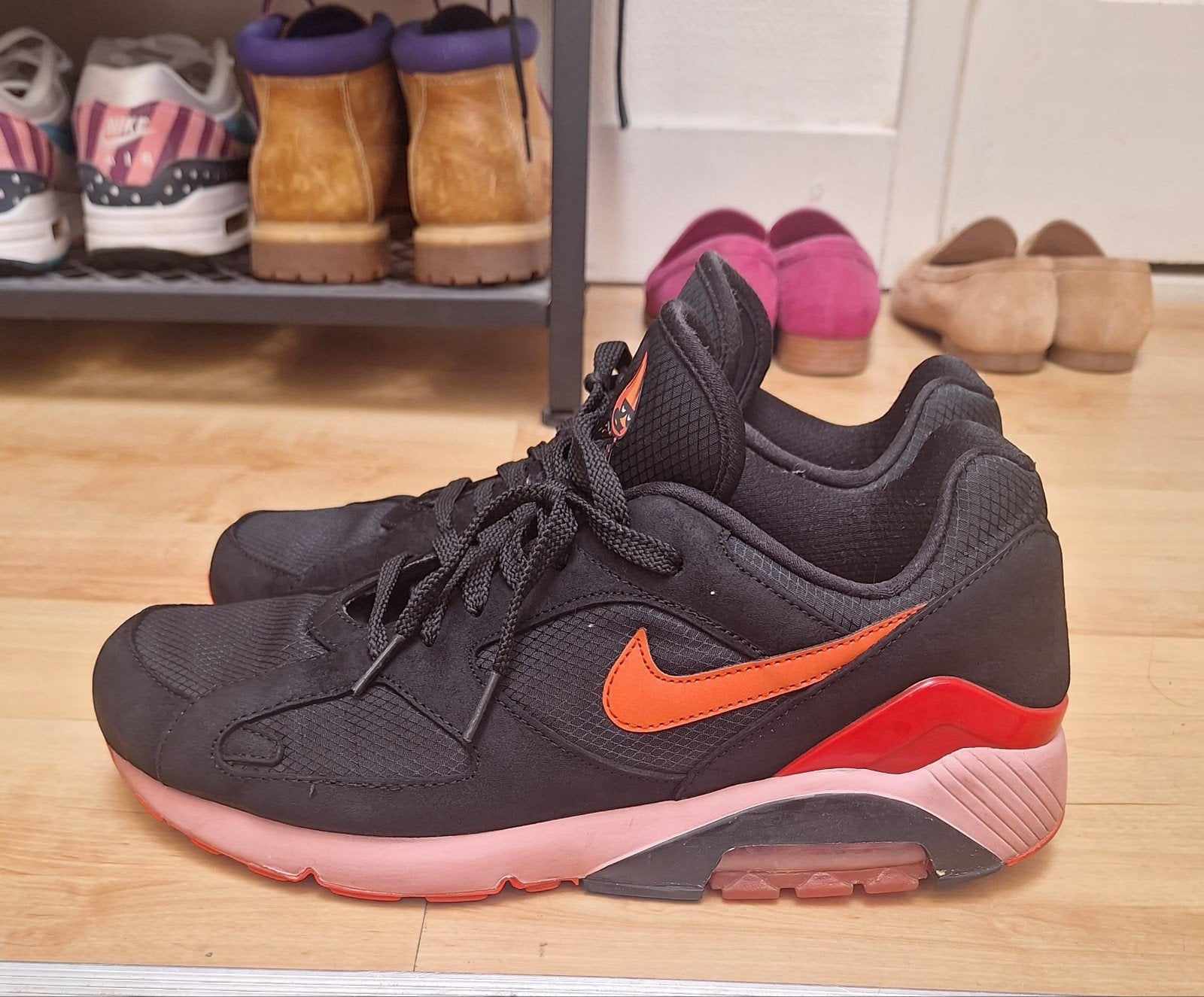 Nike Air Max 180 Fire and Ice pack Fire maat 43, Verzenden, Gedragen, Wit