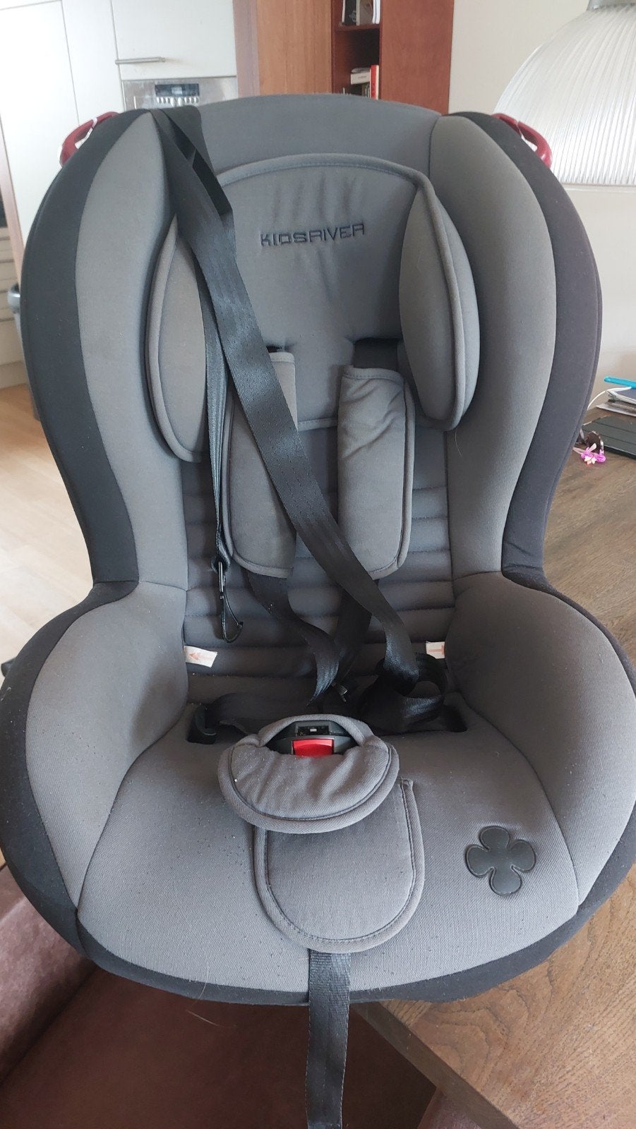 Kinderstoel Kidsriver met Isofix - Zo goed als nieuw, Gebruikt, 15 t/m 36 kg, Isofix, Ophalen