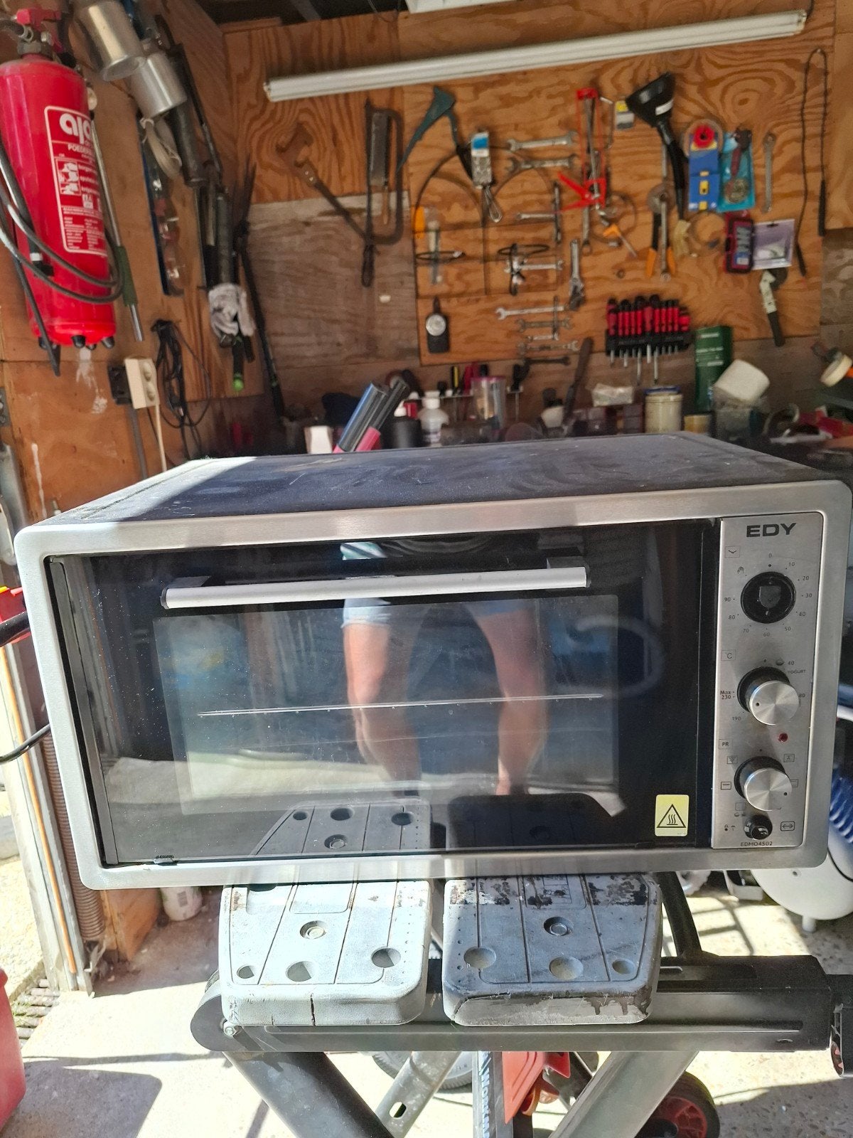 EDY Mini-oven - Compact en veelzijdig, Ophalen, Minder dan 45 cm, Minder dan 45 cm, Vrijstaand