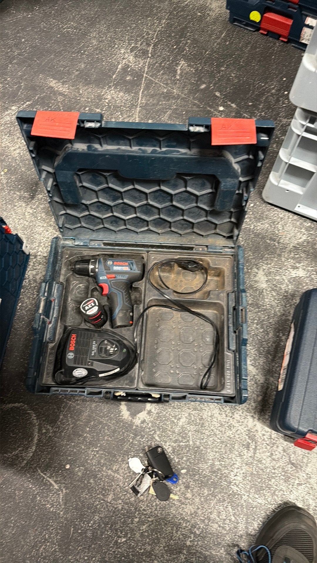 Bosch accu tol, Ophalen, Zo goed als nieuw