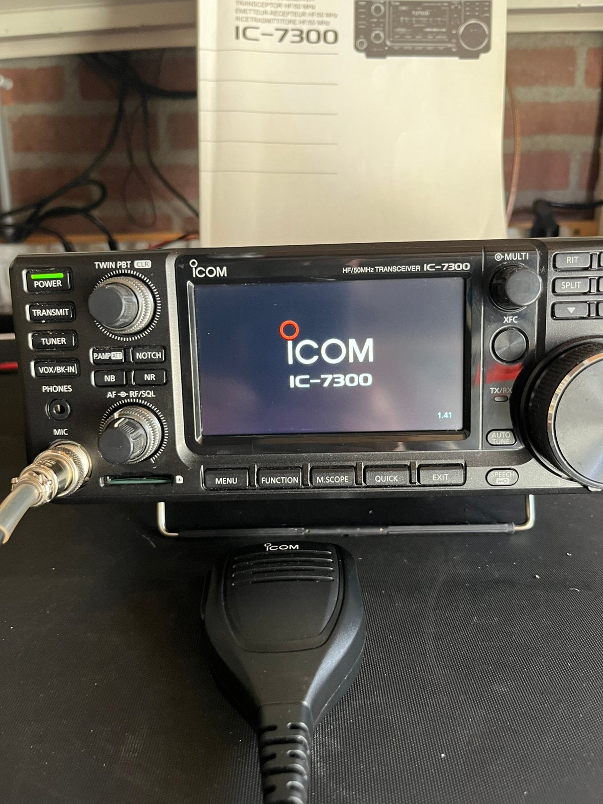 Icom 7300 hf, Telecommunicatie, Zenders en Ontvangers, Ophalen of Verzenden, Gebruikt