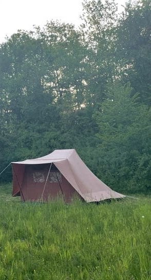 Vintage de Waard tent ( Albatros?), Ophalen, Gebruikt, Tot en met 4