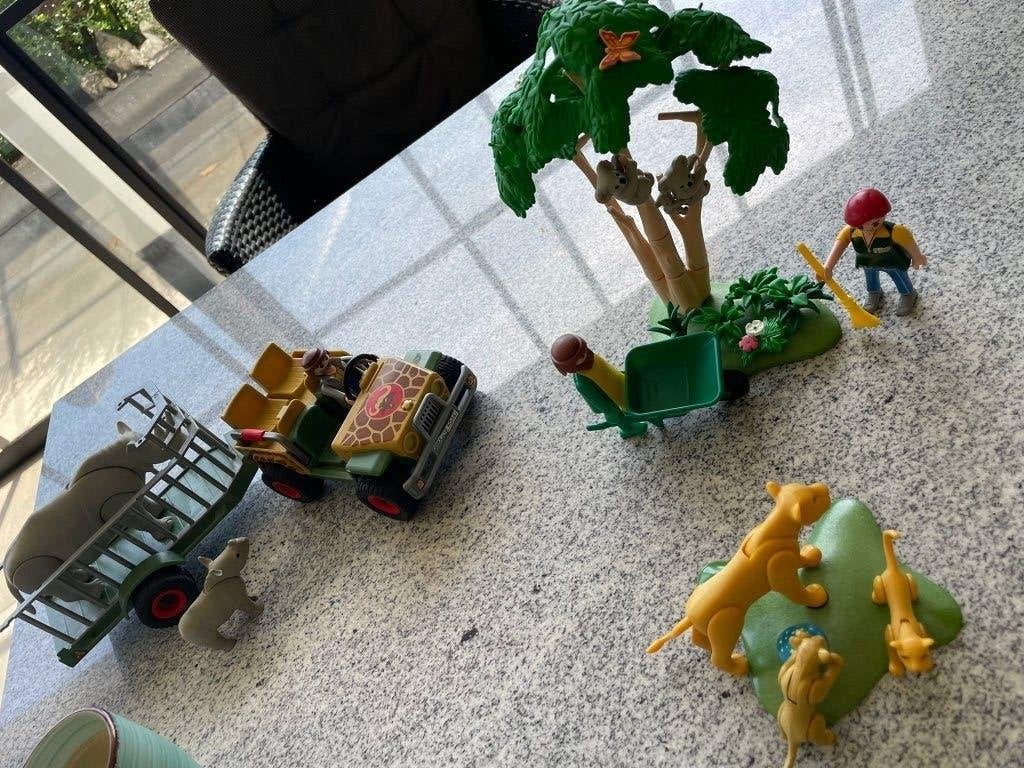 Playmobil Safari (Neushoorns, Leeuwen, Koala's), Wild life, Gebruikt, Complete set, Ophalen of Verzenden