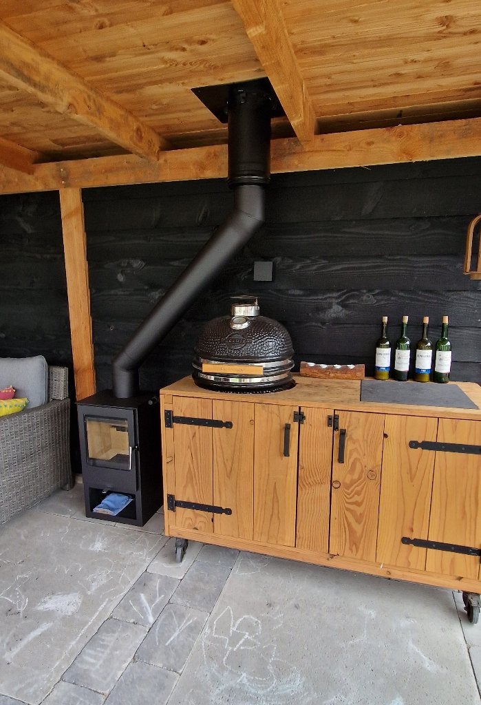 Tuinkachel | Haard |voor overkapping terras, Veranda va 450, Ophalen, Nieuw