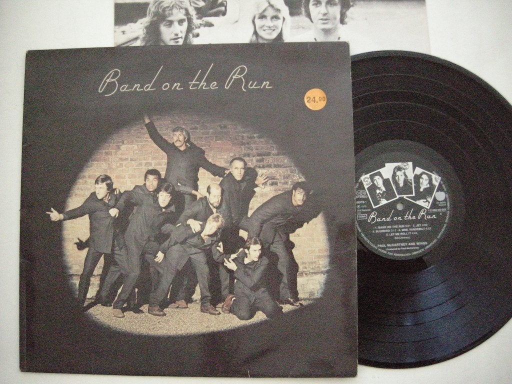 Wings Band On The Run - LP vinyl zgan, Ophalen, LP, Zo goed als nieuw, 12 inch