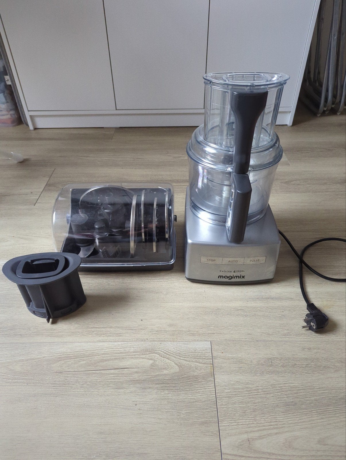 Magimix Cuisine Systeme 4200XL Foodprocessor, Witgoed en Apparatuur, 3 tot 4 liter, Ophalen, Zo goed als nieuw, 3 snelheden of meer