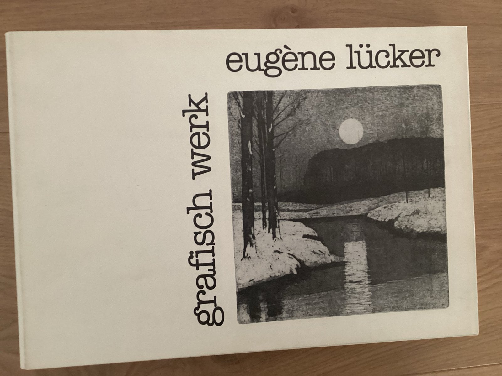 Eugène Lücker: Grafisch Werk - Catalogus 1989, Ophalen of Verzenden, Zo goed als nieuw, Overige onderwerpen