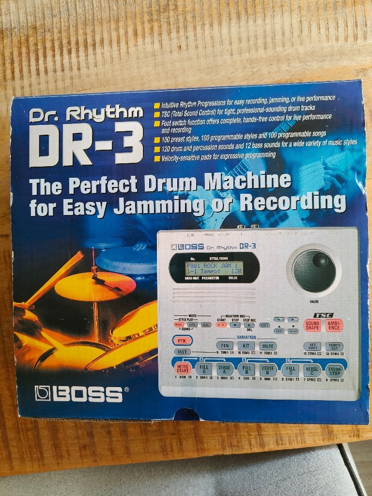 BOSS DR-3, Muziek en Instrumenten, Drumcomputers, Ophalen, Gebruikt, Boss