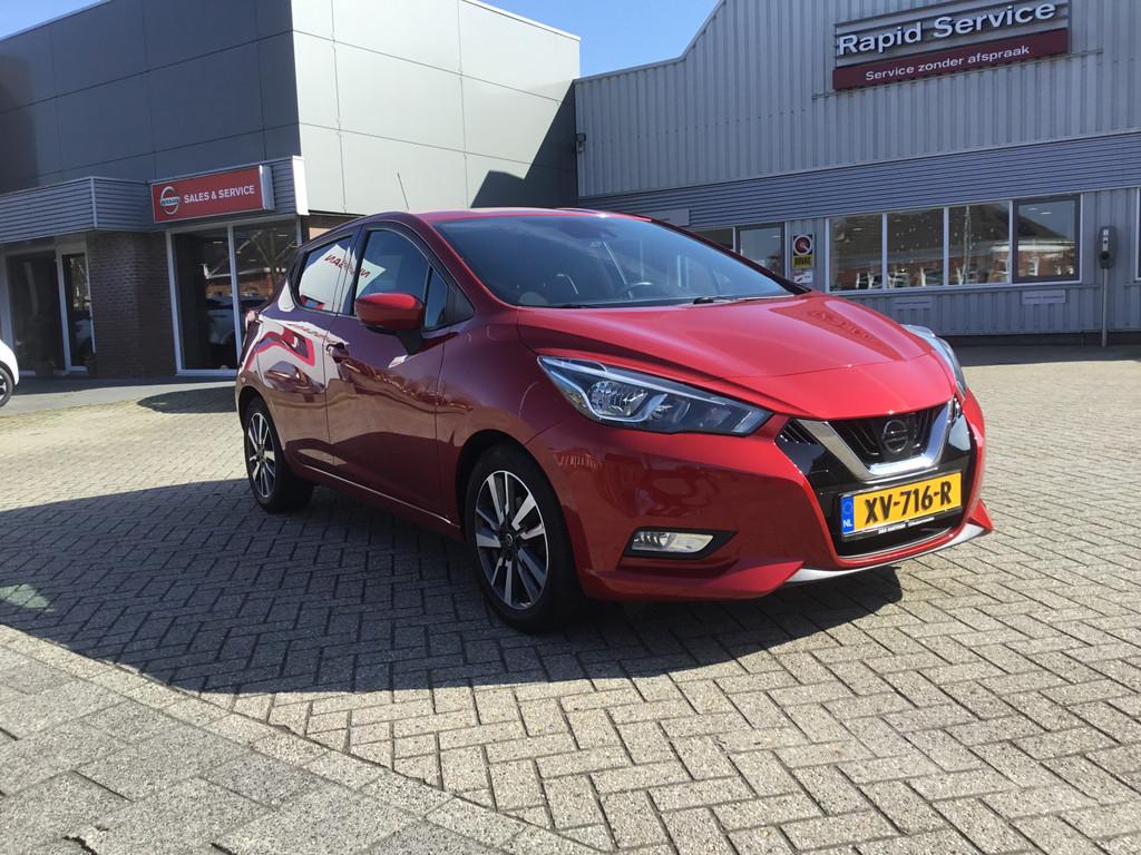 Nissan Micra 0.9 IG-T N-Way,Navigatie (bj 2019), Voorwielaandrijving, Euro 6, 525 kg, Automatische klimaatregeling
