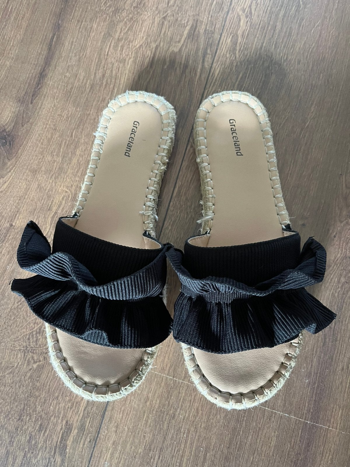 Graceland slippers, Slippers, Zwart, Ophalen of Verzenden, Gedragen