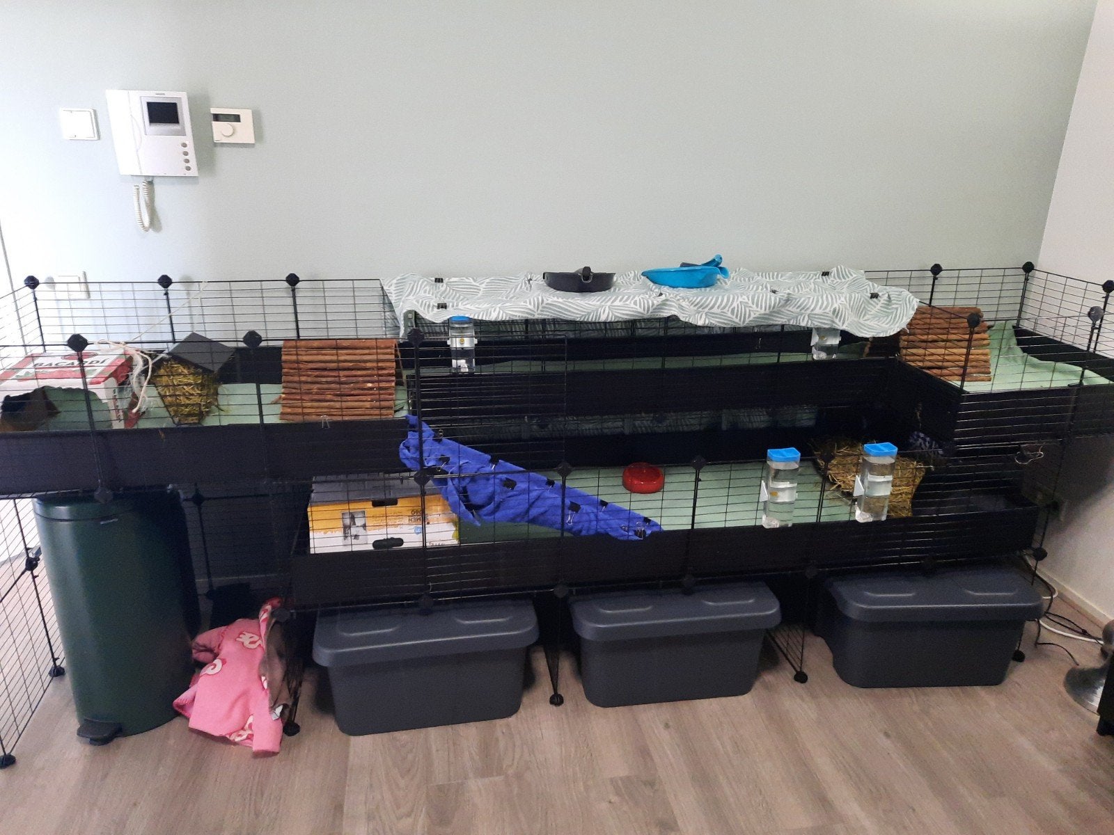 C&C cavia kooi 6x2 2x2 4x1, Dieren en Toebehoren, Ophalen, Kooi, 90 cm of meer, Cavia