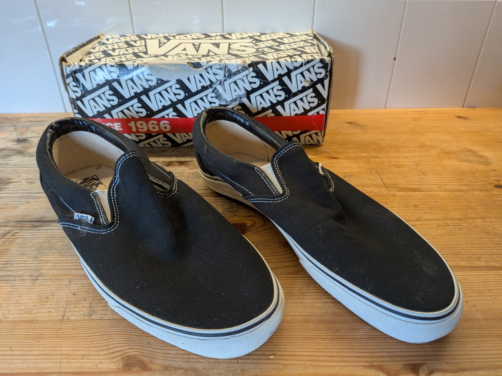 Vans Slip-On Vintage 2002/2004 - Nieuw in doos maat 50, Ophalen of Verzenden, Nieuw