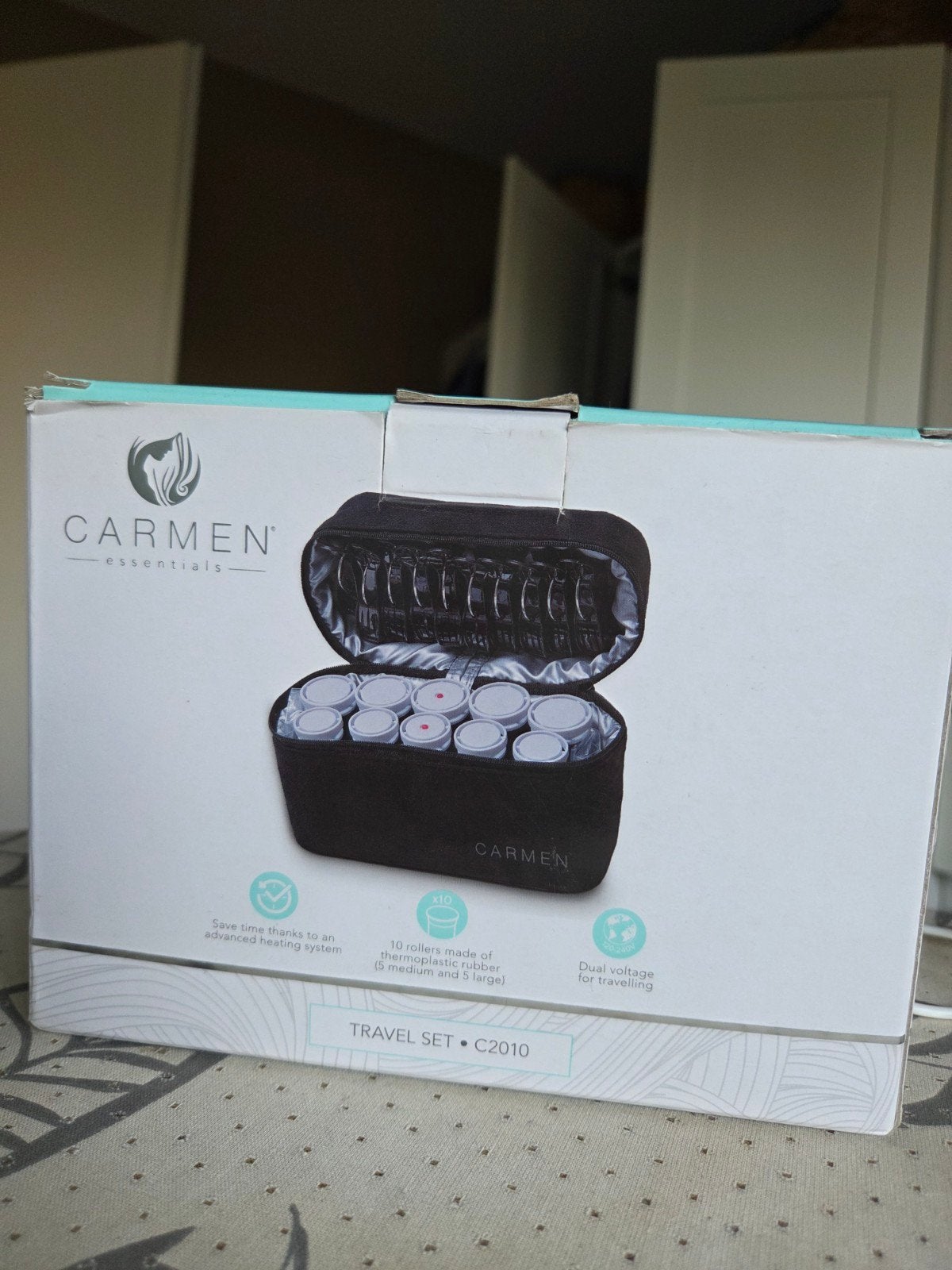 Carmen Essentials Travel Set C2010 Krulset, Ophalen of Verzenden, Zo goed als nieuw, Haarverzorging