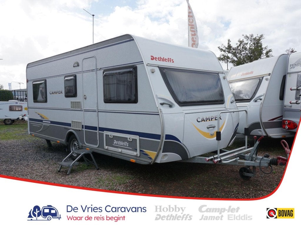 Dethleffs Camper 510 TK stapelbed,Isabella, mover, Overige typen, Fietsenrek, Bedrijf, Treinzit