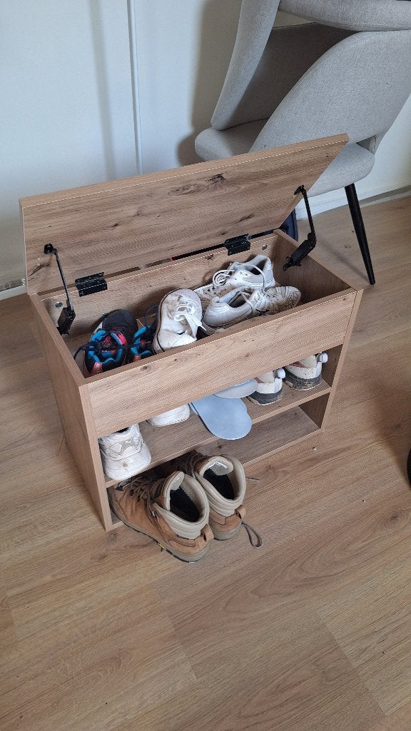 VidaXL schoenenkast met opbergruimte - 30x60x45 cm, Huis en Inrichting, Ophalen, Gebruikt, Modern, Scandinavisch