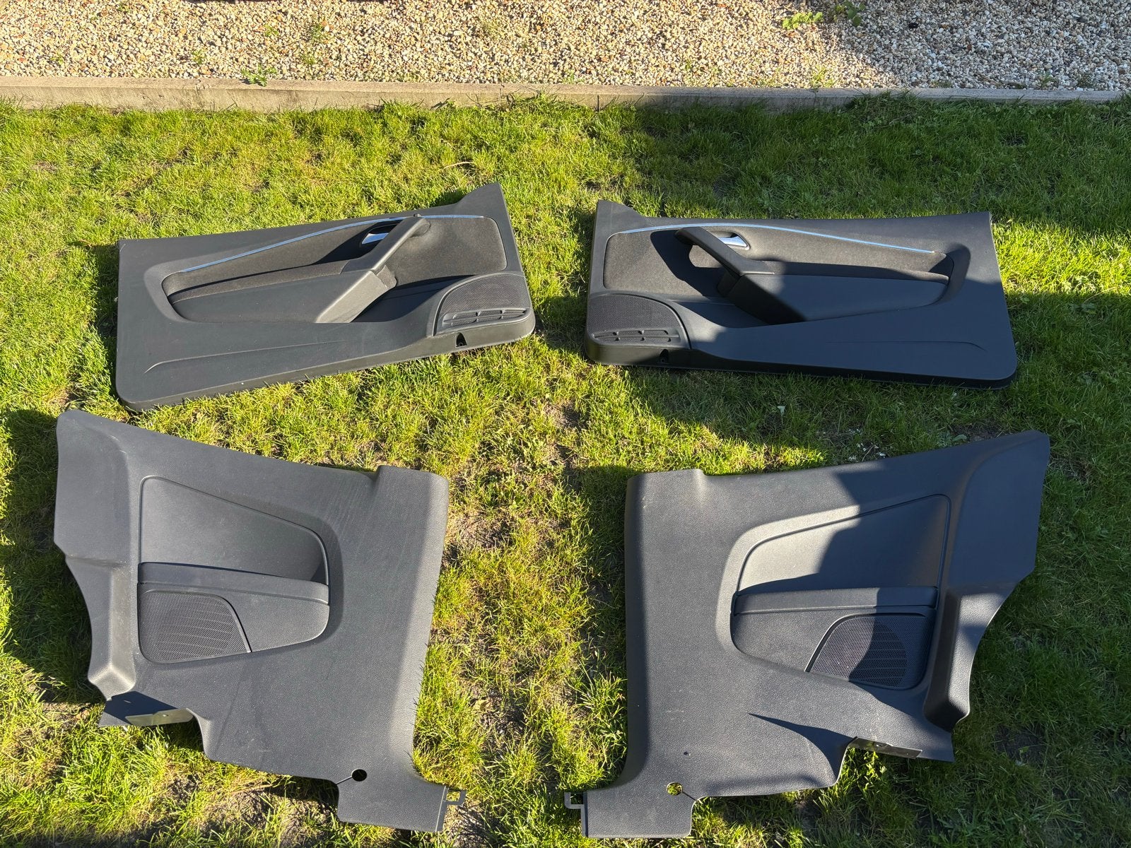 Deurpanelen set voor Volkswagen Polo 6R (3-deurs), Ophalen, Gebruikt, Links, Volkswagen