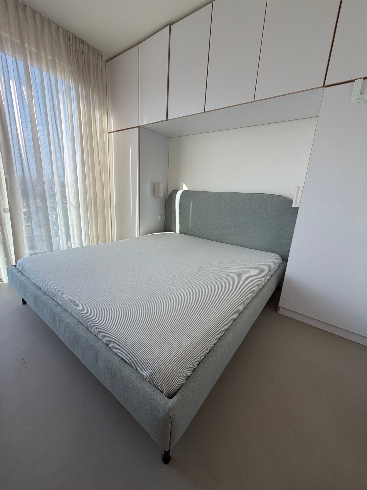 Tweepersoonsbed 180x200 IKEA Vadheim (excl. matras), Ophalen, Tweepersoons, Zo goed als nieuw, 180 cm
