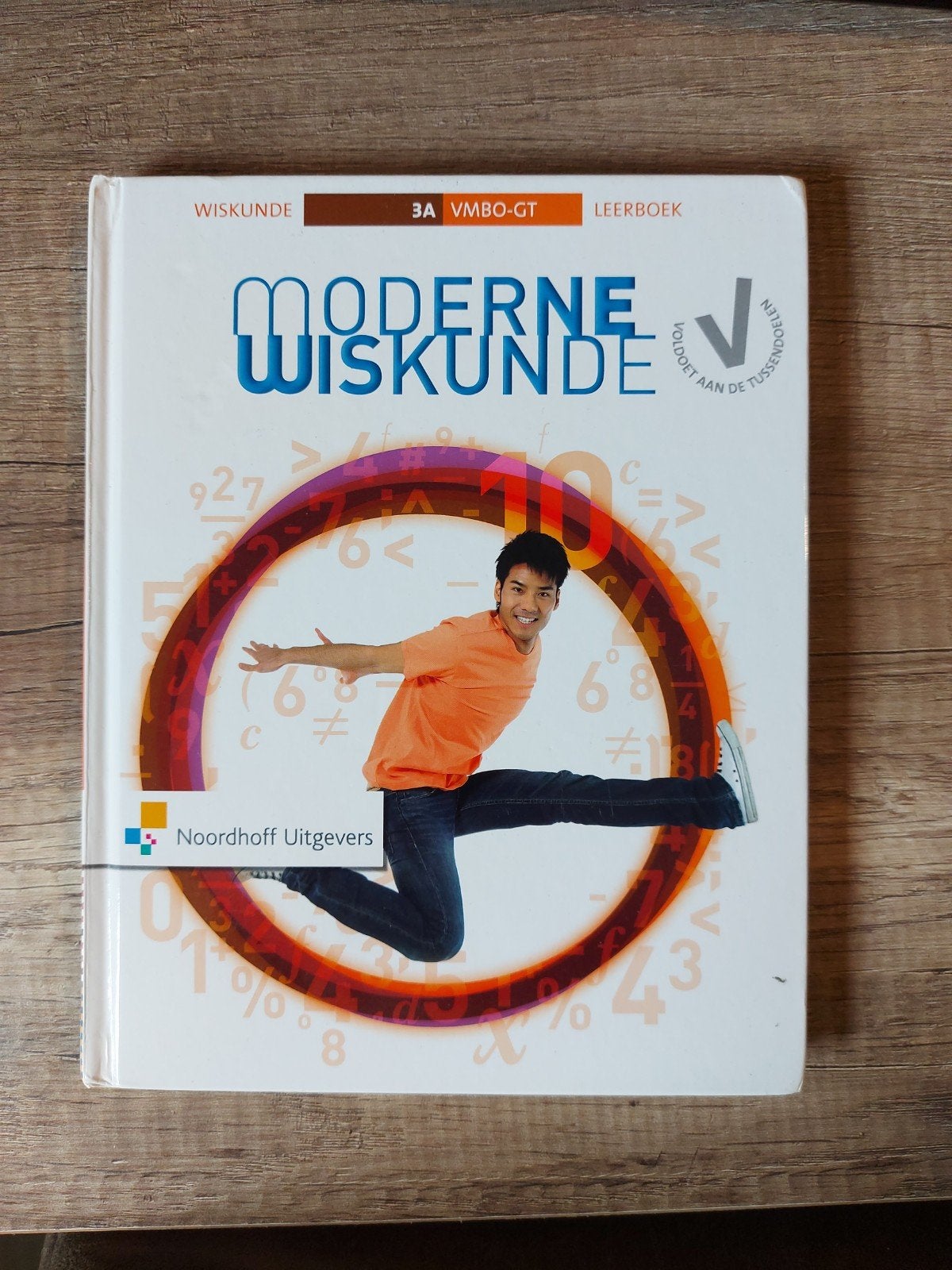 Moderne Wiskunde 3A VMBO-GT Leerboek - Noordhoff, Boeken, Schoolboeken, Zo goed als nieuw, Wiskunde A, VMBO, Ophalen of Verzenden