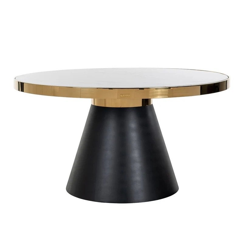 Richmond Ronde eettafel Odin 140 cm met gebruikerssporen, Gebruikt, 100 tot 150 cm, Rond, Ophalen of Verzenden