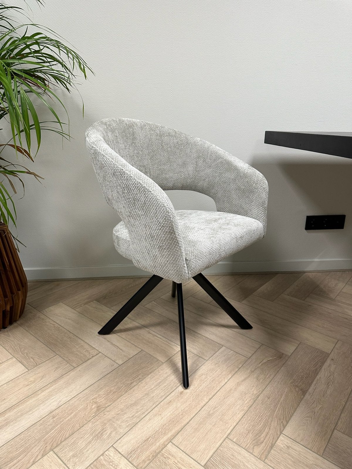 Eetkamerstoelen Draaibaar Nieuw Hotel Chique OP=OP OUTLET‼️, Ophalen, Moderne eetkamerstoel japandi chique hotel, Overige kleuren