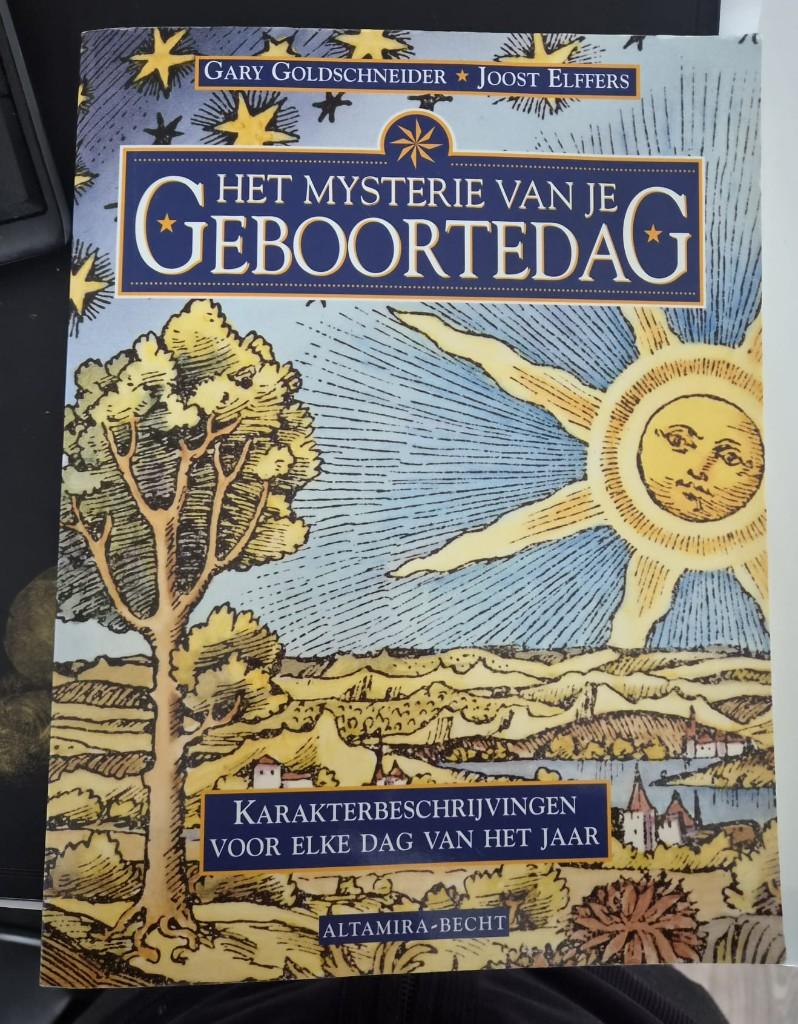 Het Mysterie van je Geboortedag Goldschneider & Elffers, Boeken, Esoterie en Spiritualiteit, Zo goed als nieuw, Overige typen
