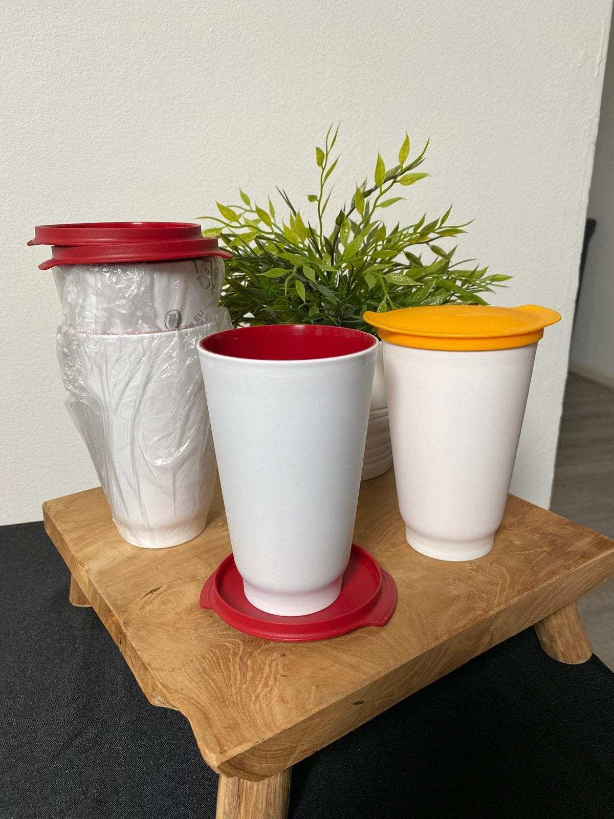 Allegra bekers Tupperware, Ophalen of Verzenden, Nieuw, Beker of Kan
