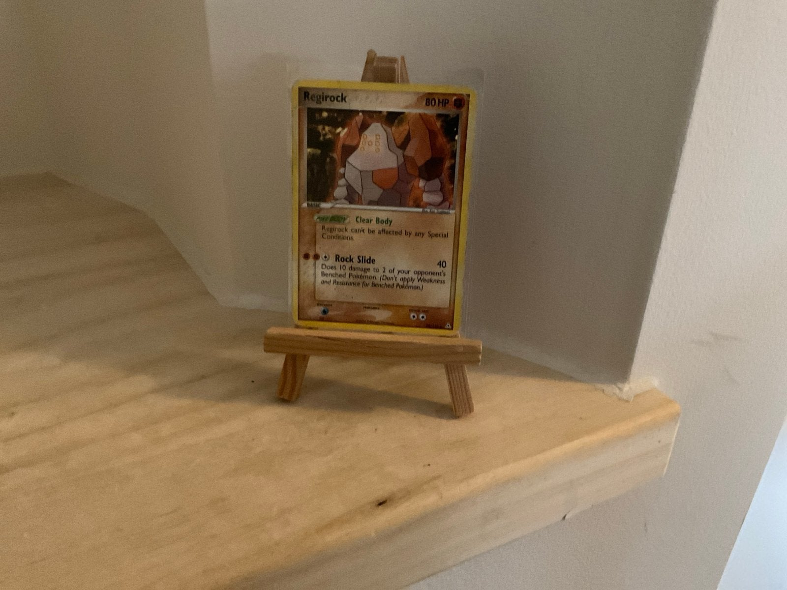Regirock non-holo Holon Phantoms Pokémon kaart, Ophalen of Verzenden, Zo goed als nieuw, Losse kaart
