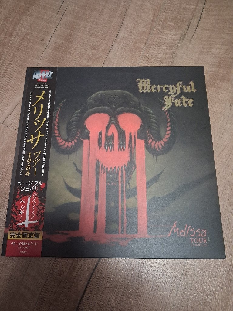 MERCYFUL FATE - Melissa Tour Europe - 1984, Cd's en Dvd's, Vinyl | Hardrock en Metal, Heavy metal, Ophalen of Verzenden, Zo goed als nieuw
