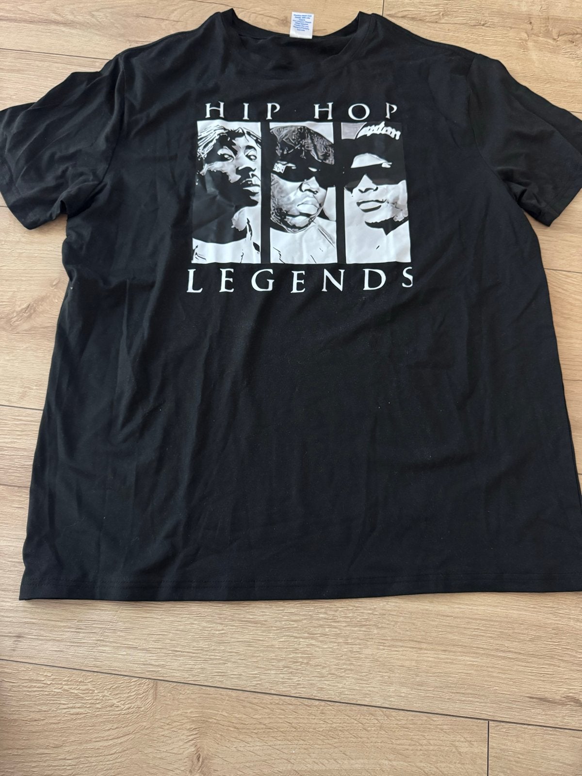 Nieuw Hiphop Legends T-shirt XL - ongedragen, Ophalen of Verzenden, Nieuw, Maat 56/58 (XL), Zwart