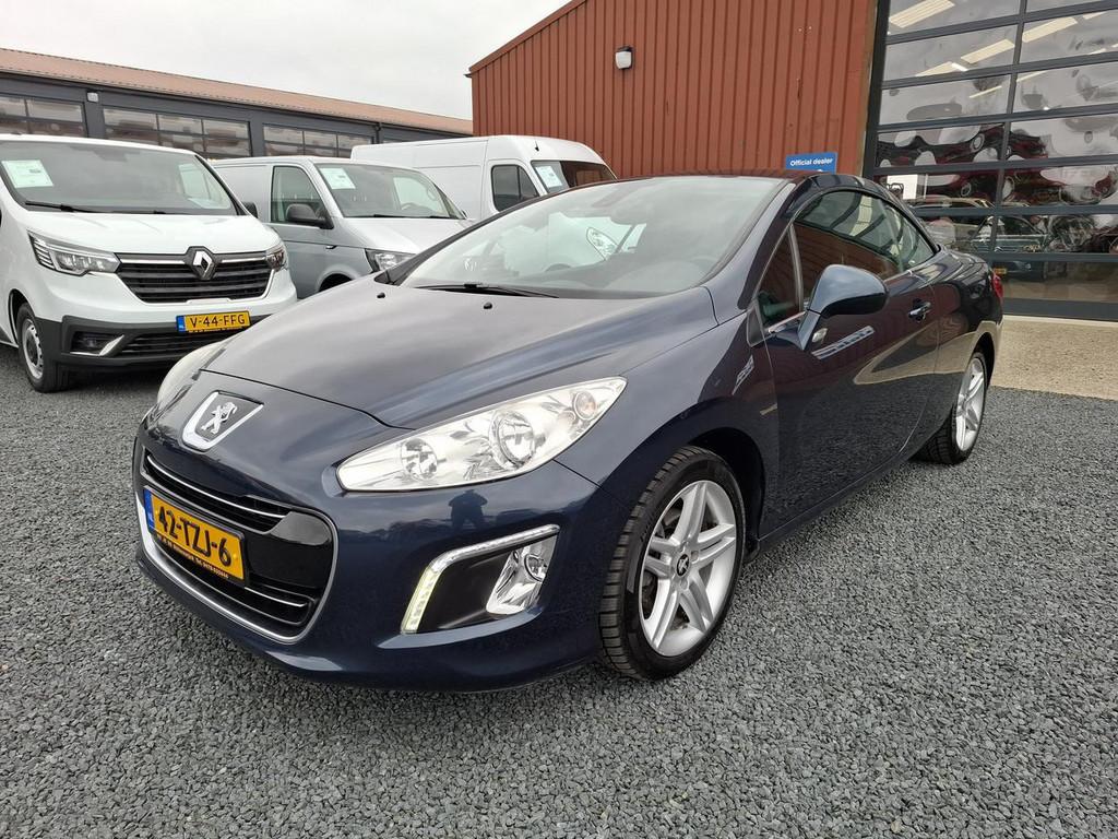 Peugeot 308 CC SPORT PACK 1.6 VTI CABRIO (bj 2012), Auto's, Keurmerk '100% Onderhouden', Stof, Gebruikt, Zwart