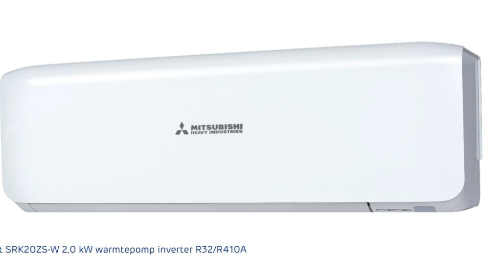 Mitsubishi SRK20ZS-W + SRC20 wandmodel airco split set 2 kW, Witgoed en Apparatuur, Airco's, Koelen en Ontvochtigen, Timer, Nieuw
