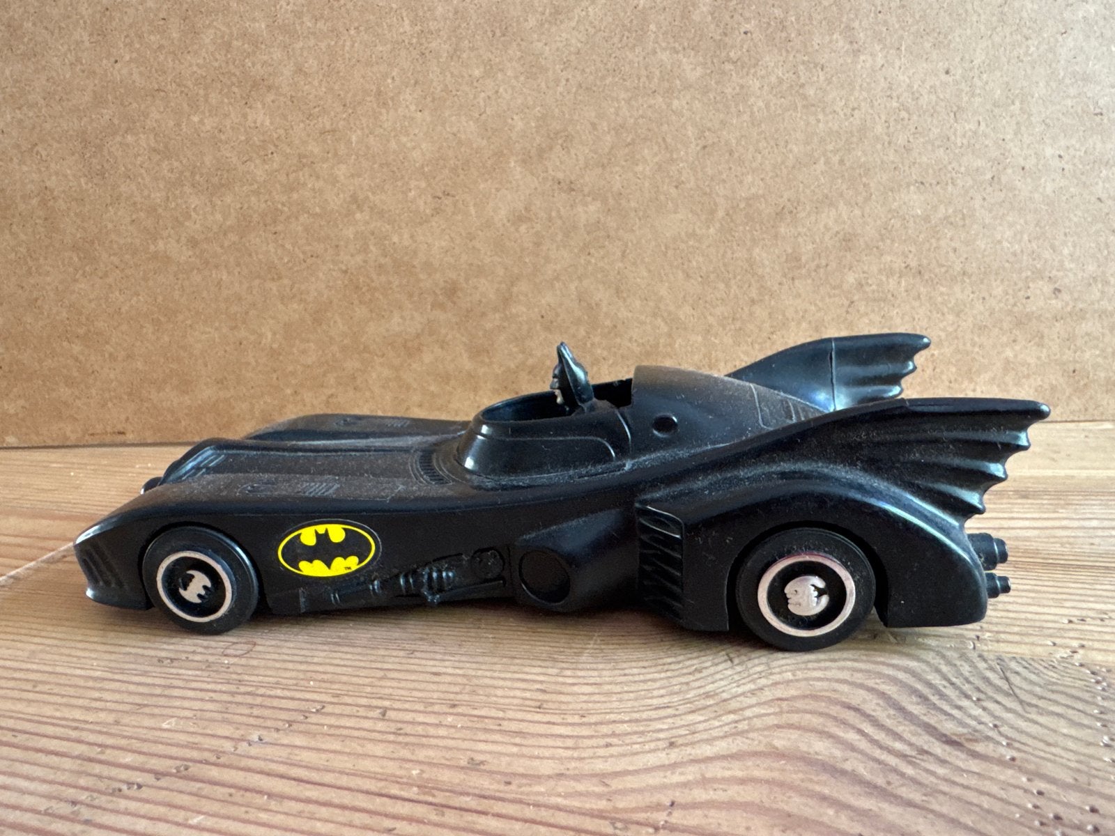 Vintage Batman Batmobile Speelgoedauto 1989 DC Comics, Ophalen of Verzenden, Gebruikt
