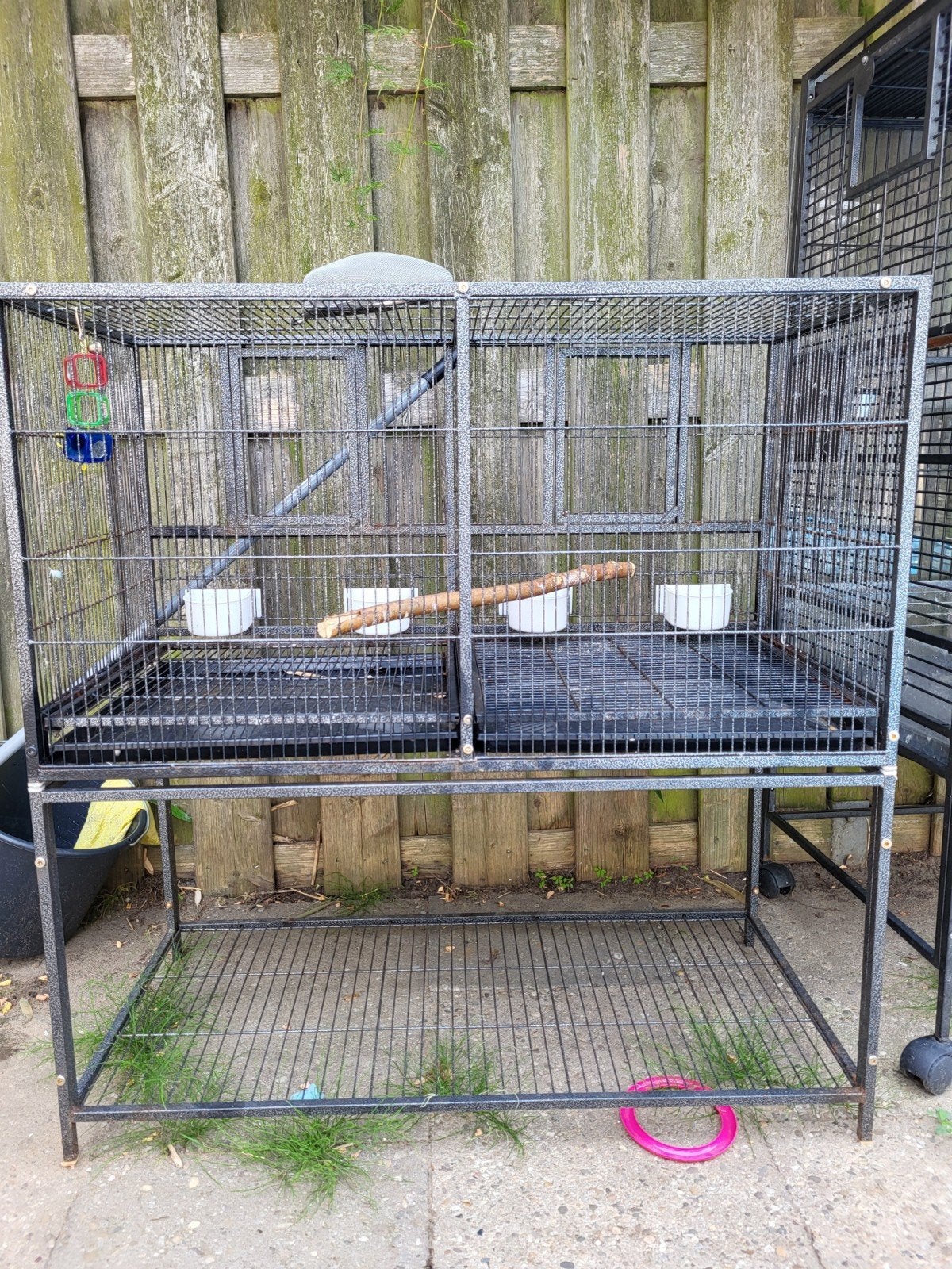 vogelkooi, Ophalen, Zo goed als nieuw, Metaal, Vogelkooi