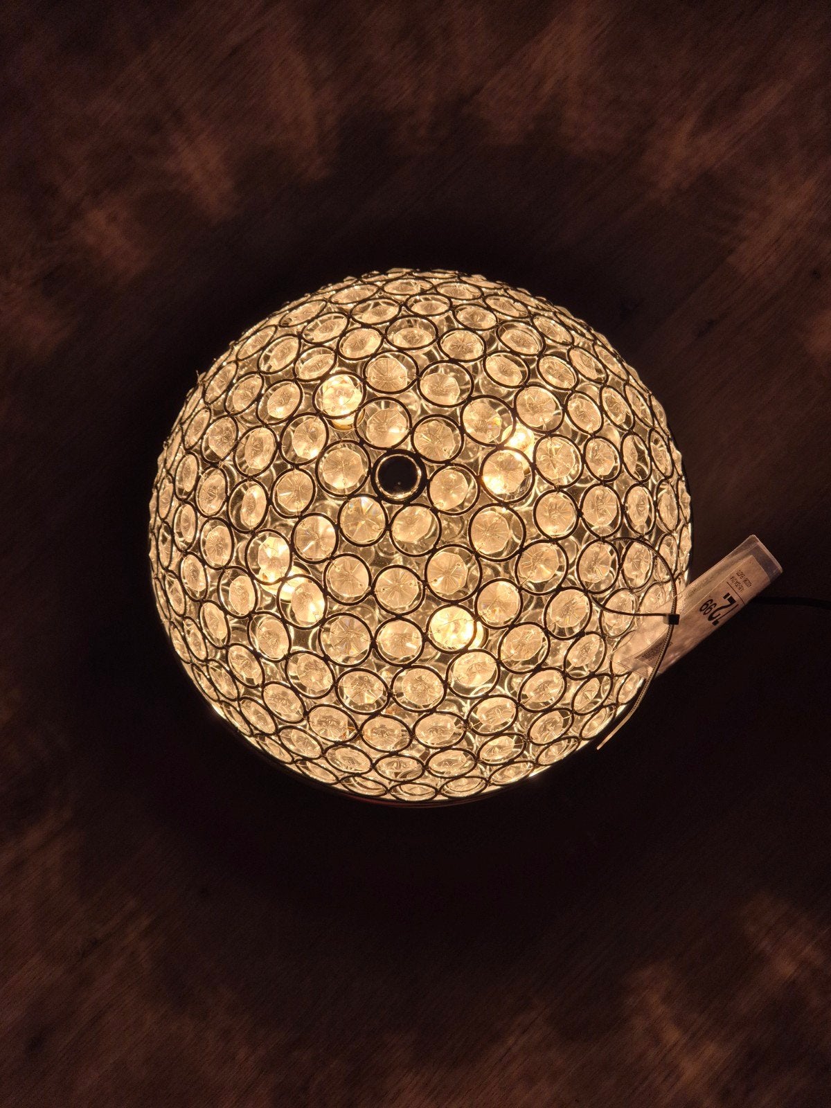 Plafondlamp Carballo transparant, inc. 4x G9 LED lampen, Zilver, Modern, LED, Ophalen of Verzenden