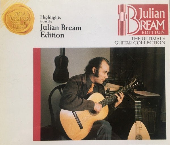 cd Julian Bream : Highlights from the Julian Bream Edition, Ophalen of Verzenden, Zo goed als nieuw, Album, Overige typen
