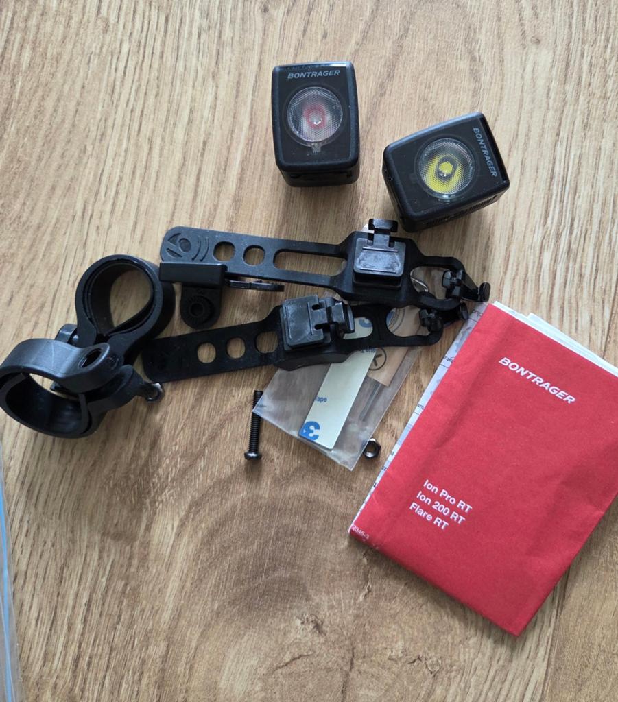 Bontrager verlichtingsset oplaadbaar, Ophalen of Verzenden