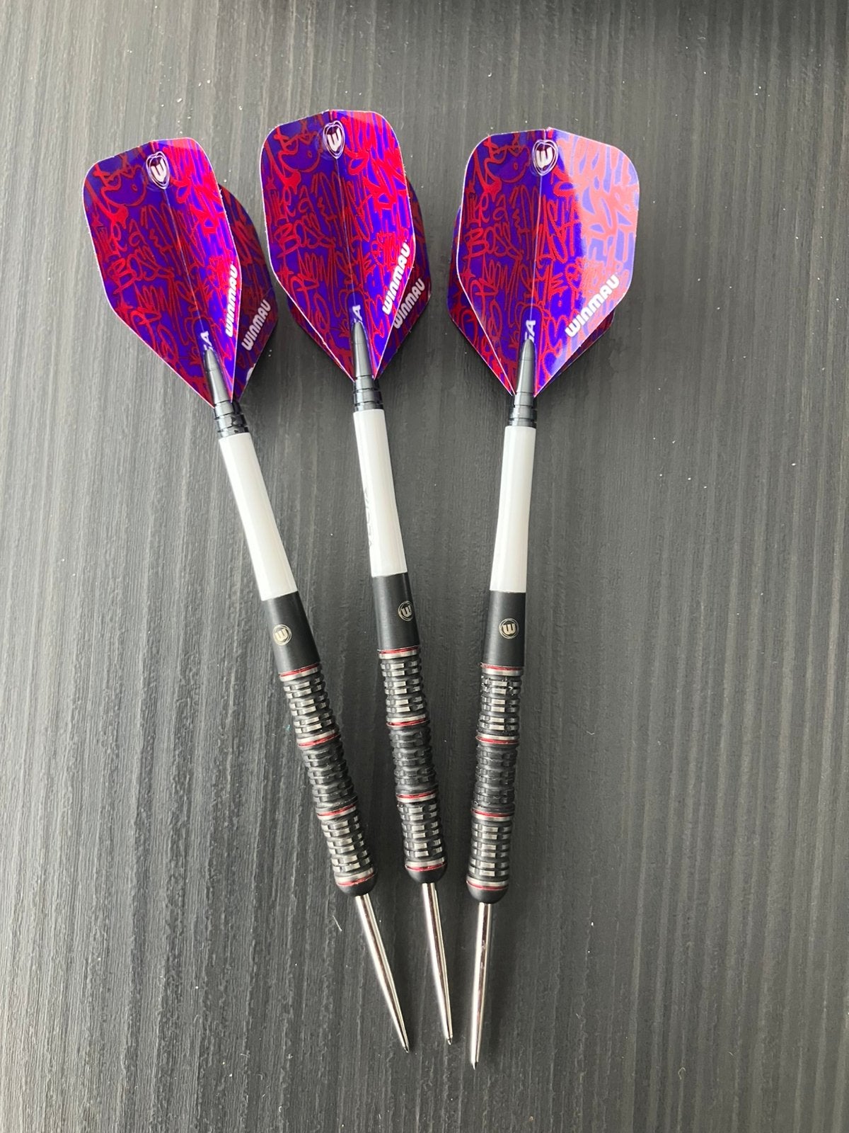 WINMAU MERVYN KING SPECIAL EDITION 90%, Ophalen of Verzenden, Zo goed als nieuw, Pijlen