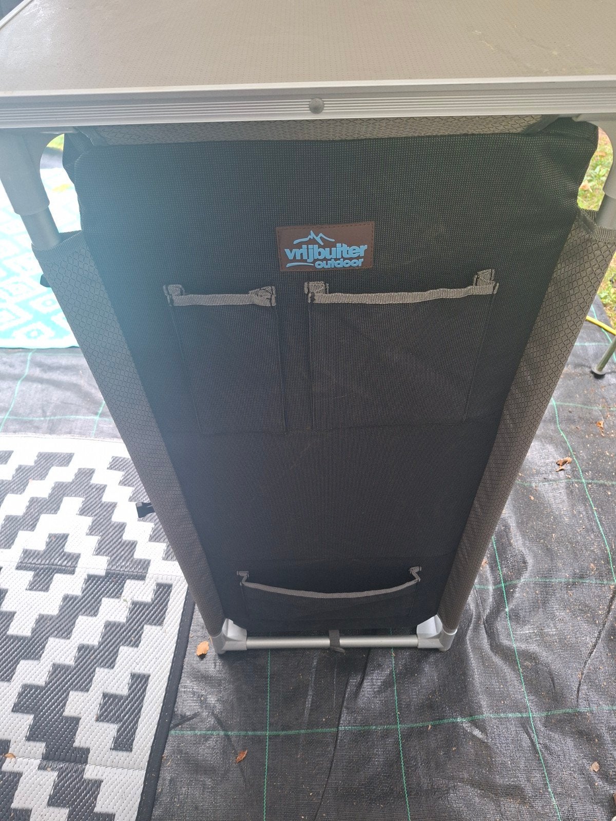 Camping Kastje dubbel Vrijbuiter Antraciet kleur., Ophalen, Zo goed als nieuw, Campingkast