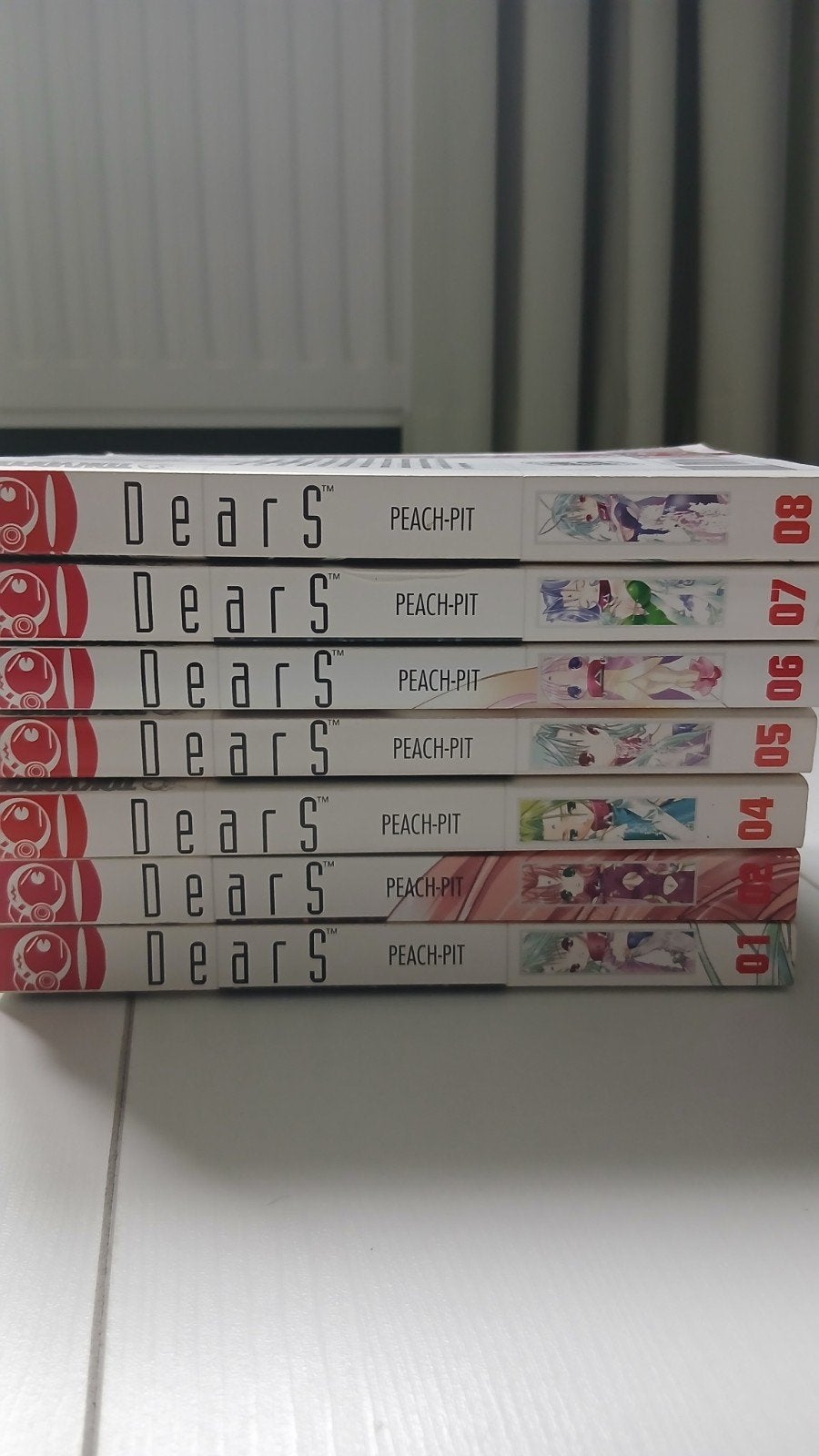 Dears Manga Serie (Vol. 1, 2, 4 t/m 8) - Peach-Pit, Boeken, Gelezen, Peach-Pit, Ophalen of Verzenden, Japan (Manga)