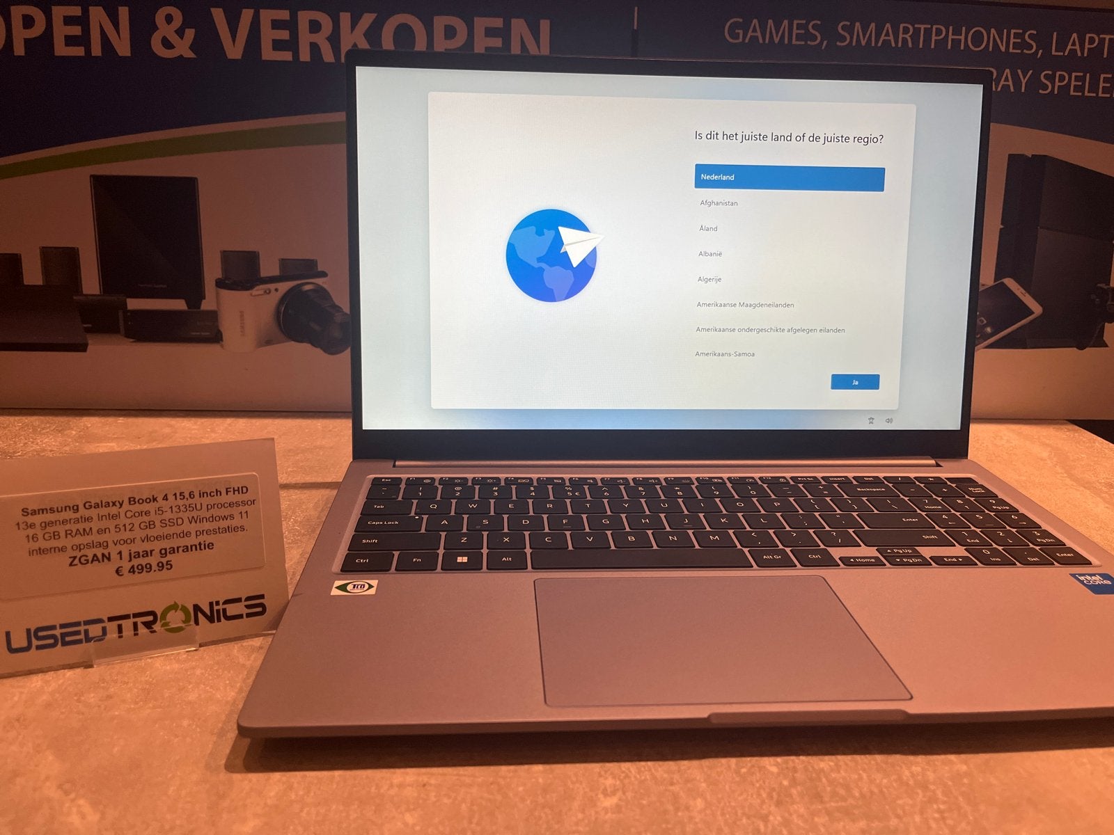 Samsung Galaxy Book 4 15.6 inch FHD i5-1335U 16GB RAM 512GB, 2 tot 3 Ghz, Ophalen of Verzenden, Zo goed als nieuw, SSD