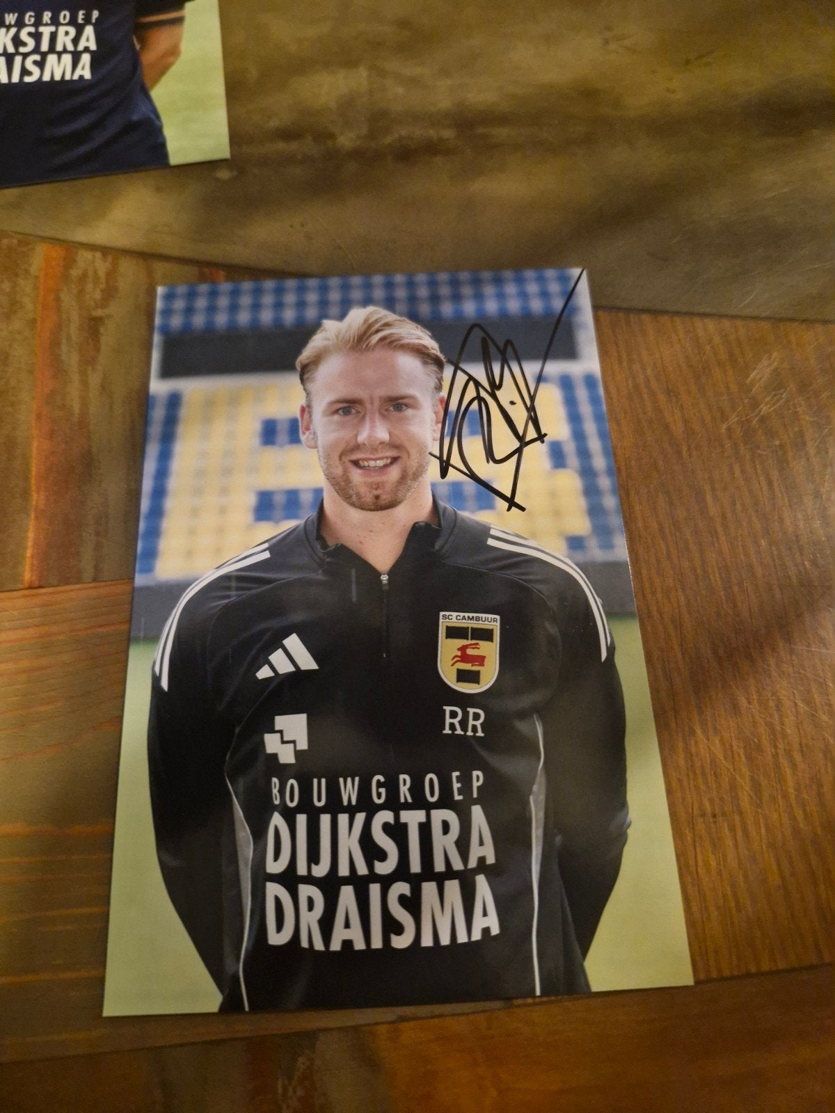 Foto Rik Reinsma, Ophalen of Verzenden, Nieuw, Overige binnenlandse clubs, Spelerskaart