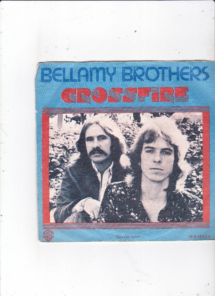 Single The Bellamy Brothers - Crossfire, Ophalen of Verzenden, Gebruikt, 7 inch, Pop