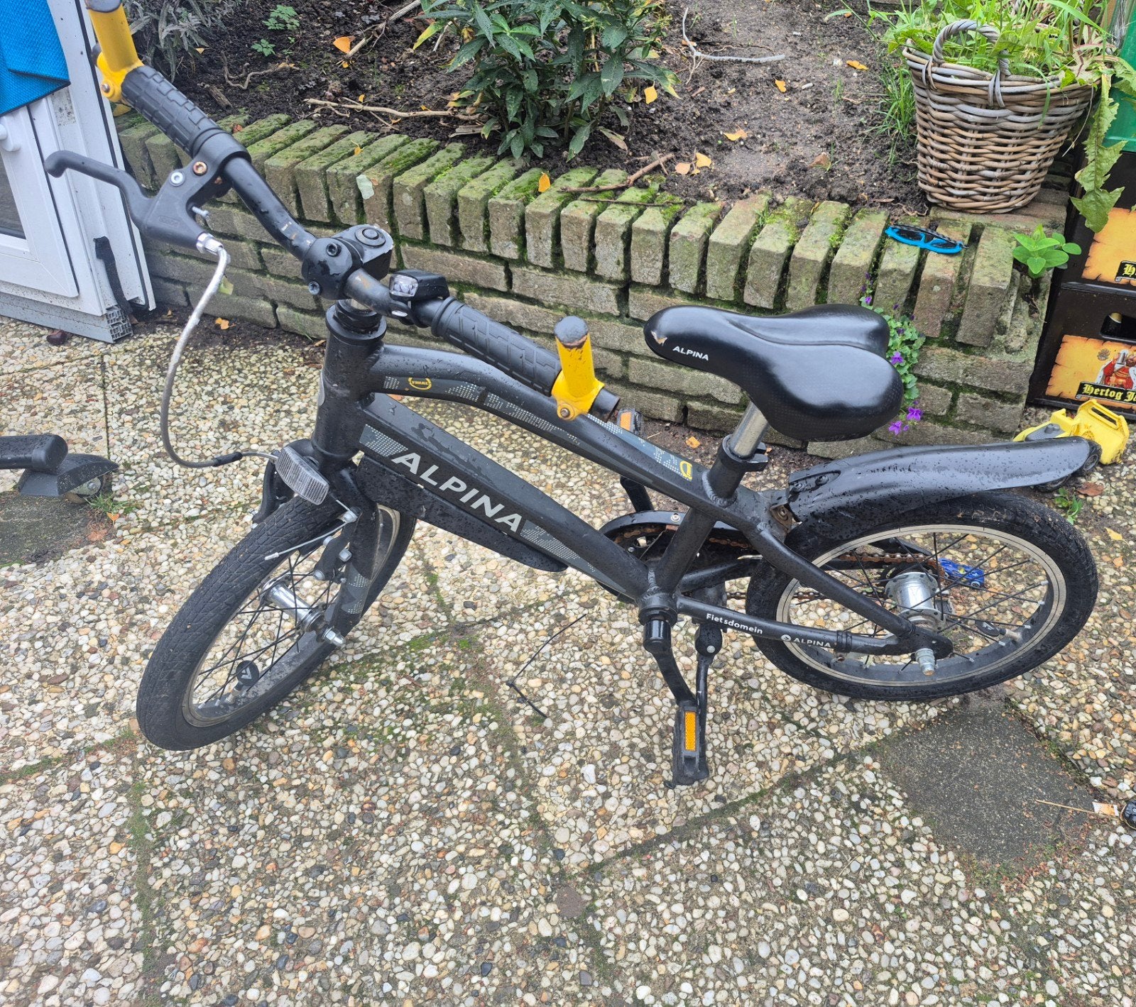 alpina jongens fiets 16 inch, Ophalen of Verzenden