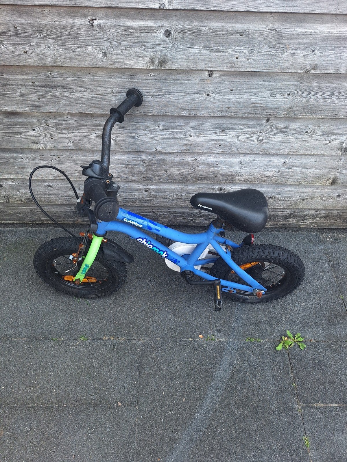 kinderfiets chipmunk 12 inch, Ophalen, Terugtraprem, Zijwieltjes, Gebruikt