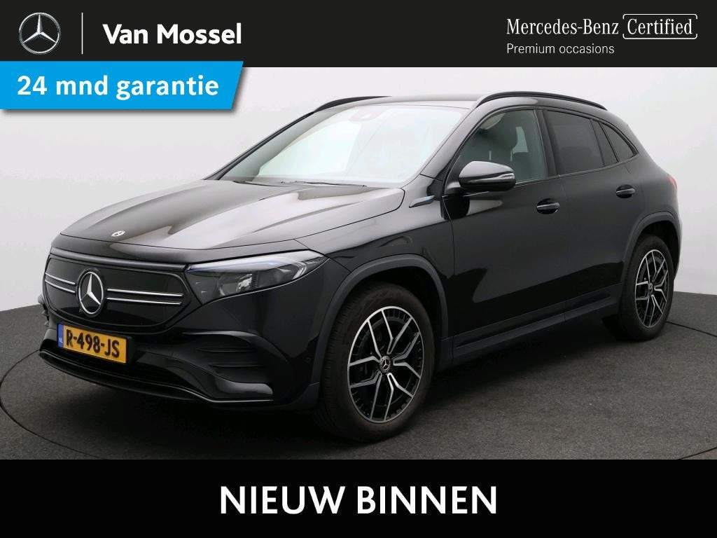 Mercedes-Benz EQA 250 AMG Line 67 kWh Nightpakket / Stoelver, Auto's, 1940 kg, Gebruikt, 190 pk, Leder en Stof