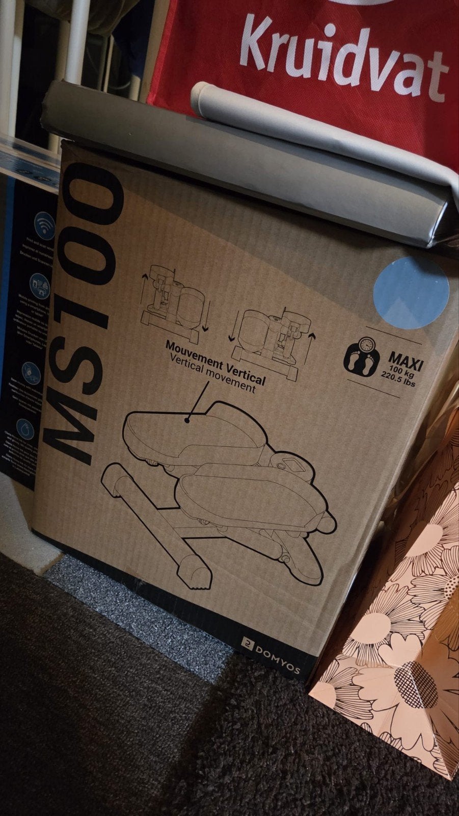 Domyos Mini Stepper MS100 - Compacte fitness voor thuis, Ophalen of Verzenden
