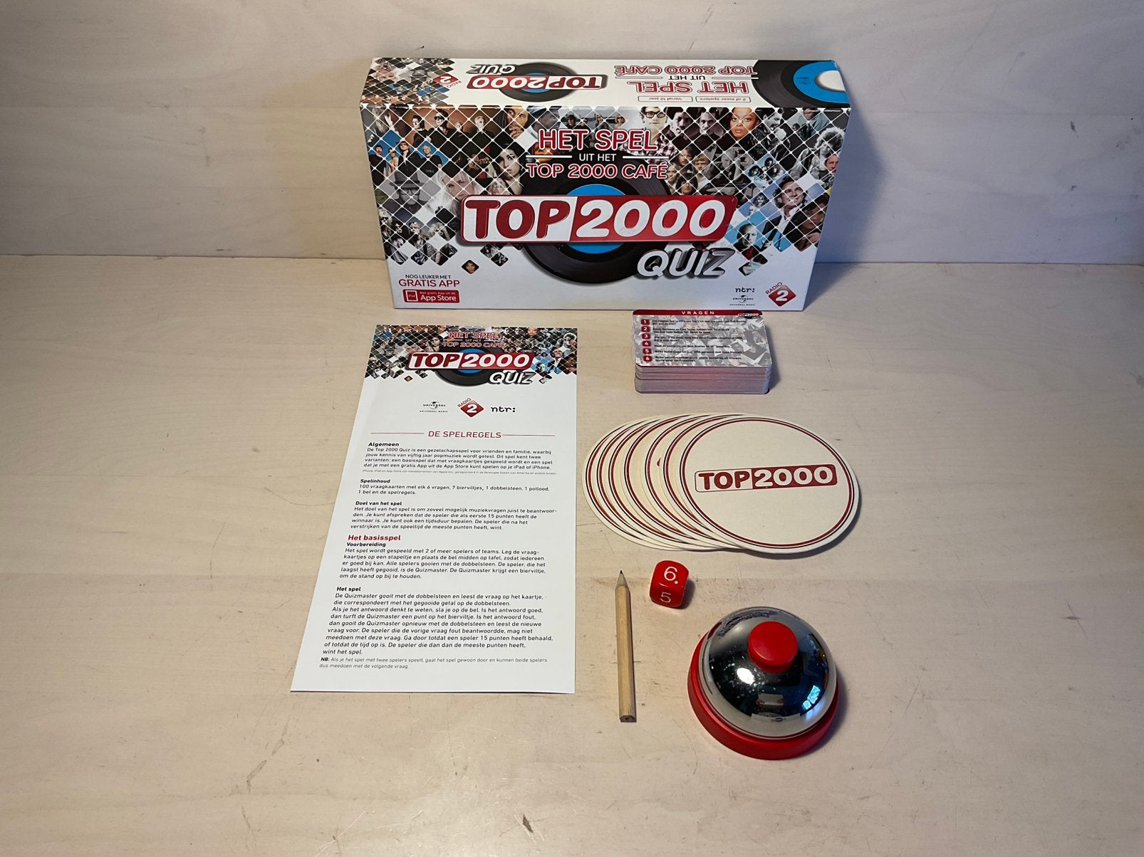 Top 2000 Quiz, Ophalen of Verzenden, Zo goed als nieuw