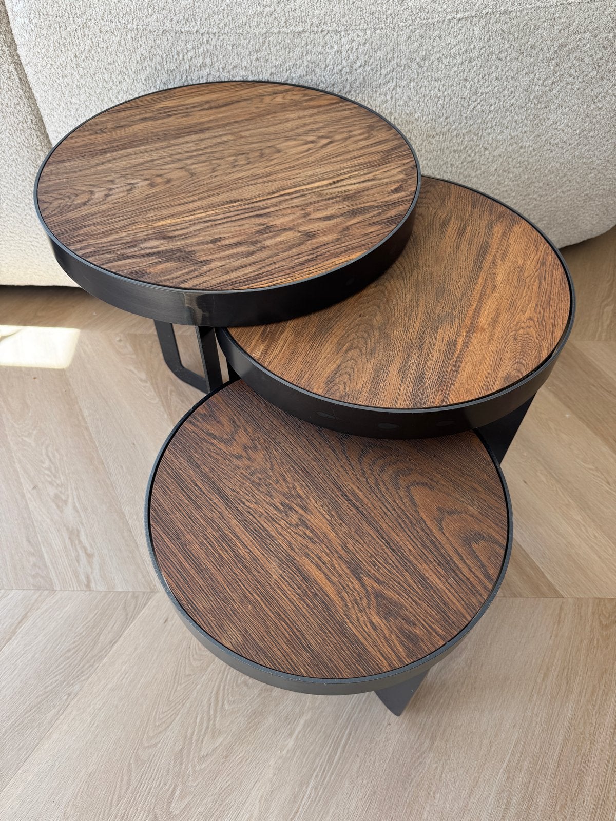 By-Boo bijzettafels van Pronto Wonen, Ophalen, Minder dan 50 cm, Gebruikt, Rond