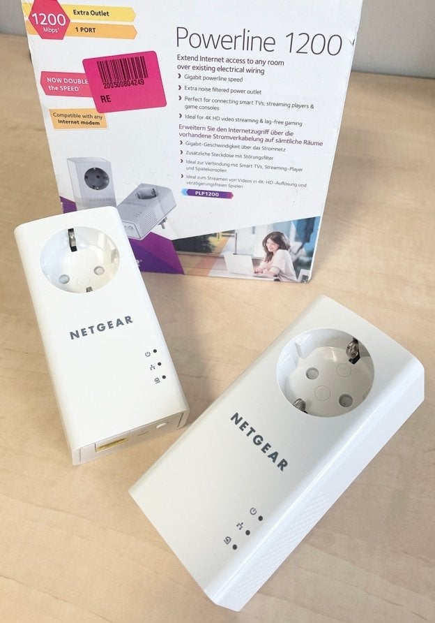 Netgear Powerline 1200 (PLP 1200), Ophalen of Verzenden, Zo goed als nieuw, Netgear